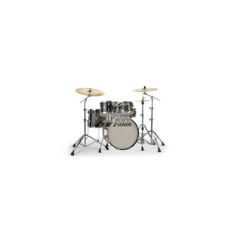 SONOR Shell Set, AQ2 Stage Set, WM, Transparent Stain Black